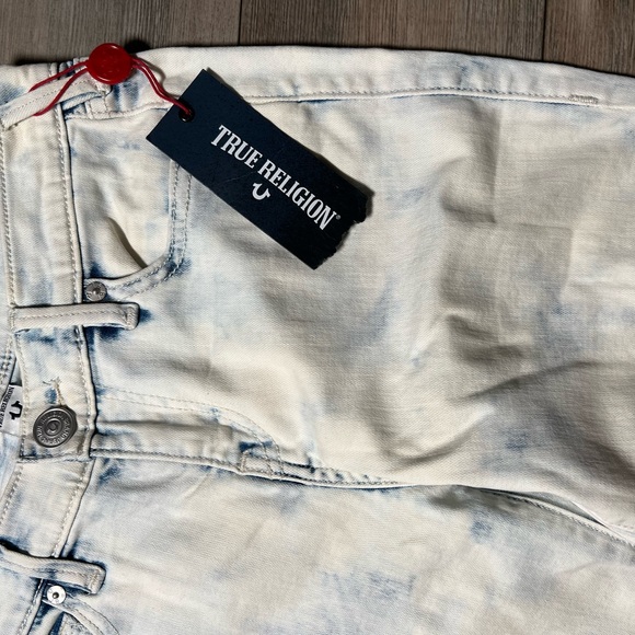 NWT True Religion Halle Mid Rise Super Skinny Jeans- 26 - Picture 4 of 16